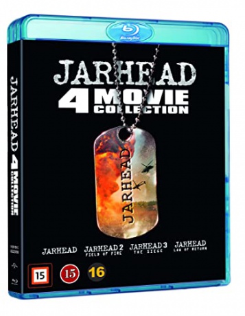Jarhead Collection: Jarhead / Jarhead 2: Field of Fire / Jarhead 3: The Siege / Jarhead: Law of Return [4xBlu-Ray]