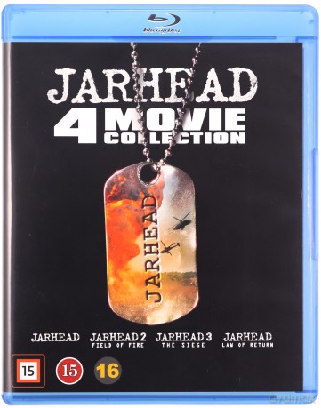 Jarhead Collection: Jarhead / Jarhead 2: Field of Fire / Jarhead 3: The Siege / Jarhead: Law of Return [4xBlu-Ray]