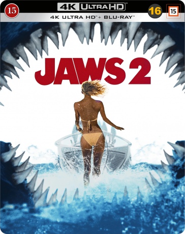 Jaws 2 (Szczęki 2) (steelbook) [Blu-Ray 4K]+[Blu-Ray]