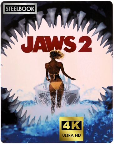 Jaws 2 (Szczęki 2) (steelbook) [Blu-Ray 4K]+[Blu-Ray]