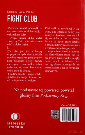 Fight Club (2013) - Chuck Palahniuk (Podziemny krąg) [KSIĄŻKA]
