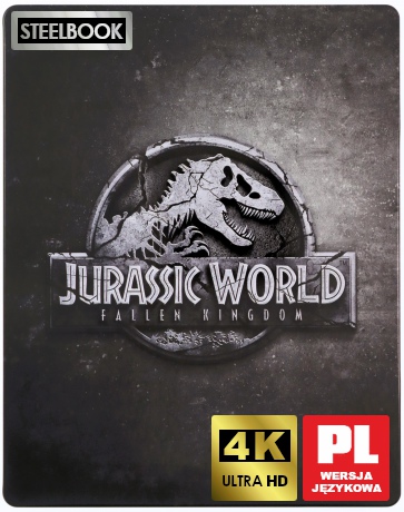 Jurassic World Upadłe królestwo (steelbook) [Blu-Ray 4K]+[Blu-Ray]