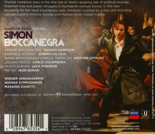 Joseph Calleja: Verdi:Simon Boccanegra [2CD]
