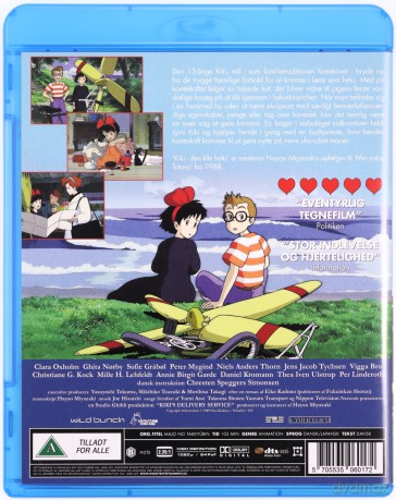 Kiki's Delivery Service (Podniebna poczta Kiki) [Blu-Ray]