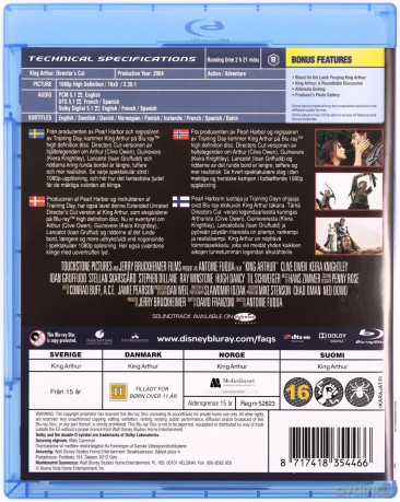King Arthur (Król Artur) [Blu-Ray]