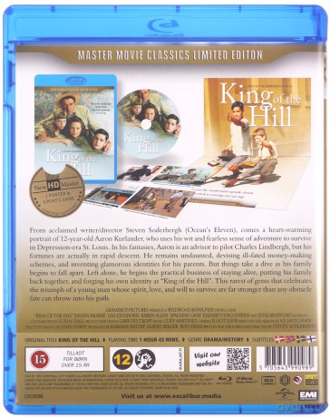King of The Hill (Król wzgórza) [Blu-Ray]+[PLAKAT]