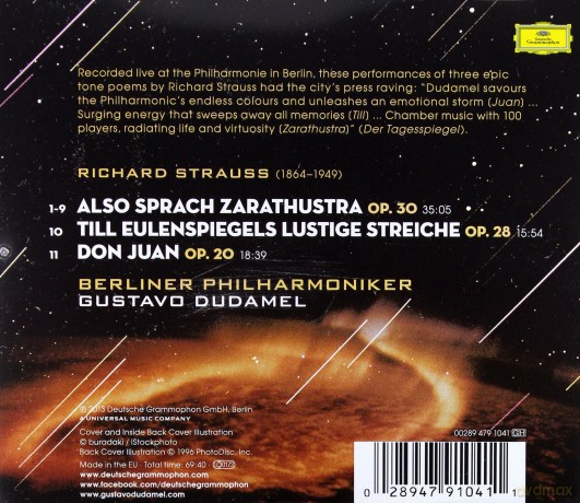 Gustavo Dudamel: Also Sprach Zarathustra [CD]