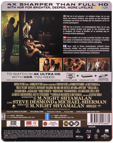 Knock at the Cabin (Pukając do drzwi) (steelbook) [Blu-Ray 4K]+[Blu-Ray]