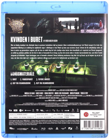 Department Q: The Keeper of Lost Causes (Kobieta w klatce) [Blu-Ray]