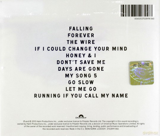 Haim: Days Are Gone (PL) [CD]