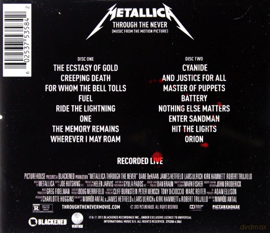 Metallica: Through The Never (PL) [2CD]