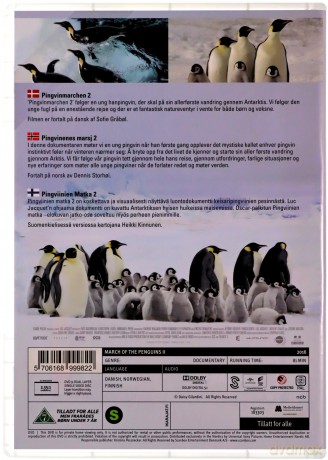 March of the Penguins 2: The Call (Marsz pingwinów 2: Przygoda na krańcu świata) [DVD]