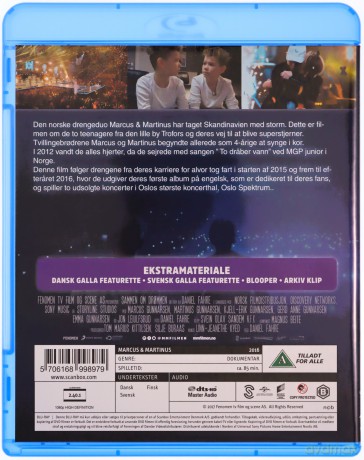 Marcus and Martinus: Sammen om drommen [Blu-Ray]