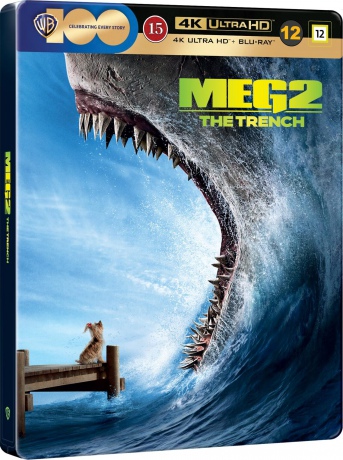 Meg 2: The Trench (Meg 2: Głębia) (steelbook) [Blu-Ray 4K]+[Blu-Ray]