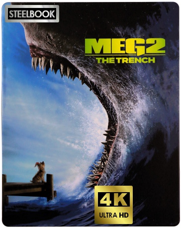 Meg 2: The Trench (Meg 2: Głębia) (steelbook) [Blu-Ray 4K]+[Blu-Ray]