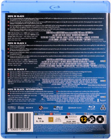 Faceci w czerni 1-4 [4xBlu-Ray]