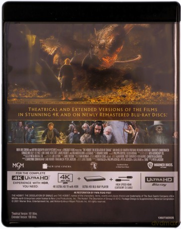 Śródziemie. Kompletna Kolekcja: Hobbit Trylogia | Władca Pierścieni Trylogia [BOX] [15xBlu-Ray 4K]+[16xBlu-Ray]