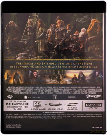 Śródziemie. Kompletna Kolekcja: Hobbit Trylogia | Władca Pierścieni Trylogia [BOX] [15xBlu-Ray 4K]+[16xBlu-Ray]