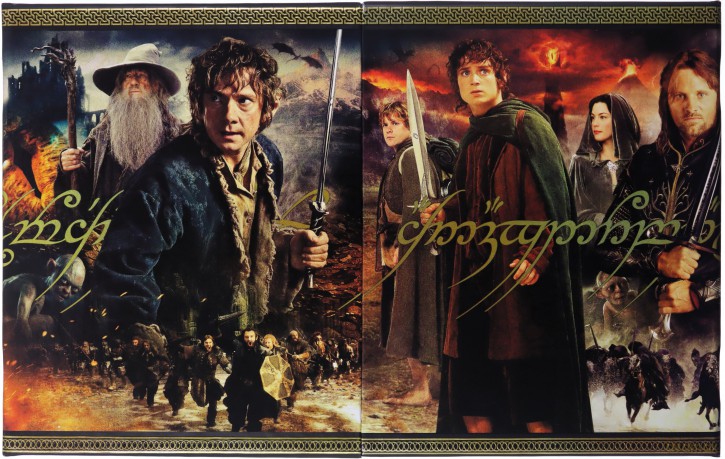 Śródziemie. Kompletna Kolekcja: Hobbit Trylogia | Władca Pierścieni Trylogia [BOX] [15xBlu-Ray 4K]+[16xBlu-Ray]