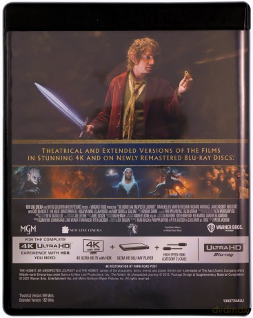 Śródziemie. Kompletna Kolekcja: Hobbit Trylogia | Władca Pierścieni Trylogia [BOX] [15xBlu-Ray 4K]+[16xBlu-Ray]