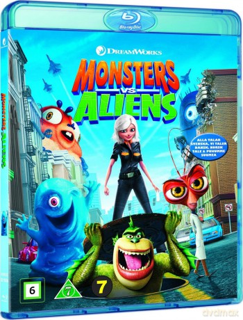 Monsters vs. Aliens (Potwory kontra obcy) [Blu-Ray]