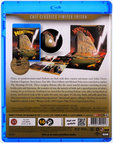 The Meaning of Life (Sens życia według Monty Pythona) [Blu-Ray]