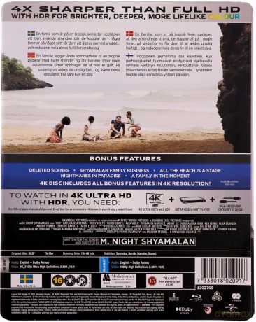Old (steelbook) [Blu-Ray 4K]+[Blu-Ray]