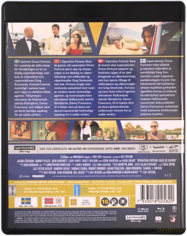 Operation Fortune: Ruse de Guerre (Gra fortuny) [Blu-Ray 4K]+[Blu-Ray]