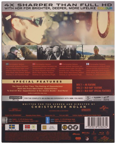 Oppenheimer [Blu-Ray 4K]+[2xBlu-Ray]