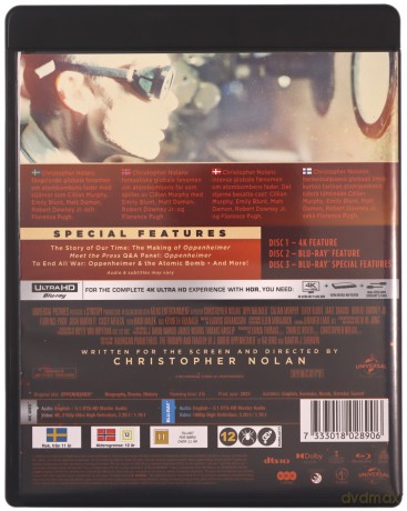 Oppenheimer [Blu-Ray 4K]+[2xBlu-Ray]