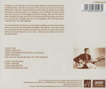 Ustad Ali Akbar Khan: Emperor Of Melody [CD]
