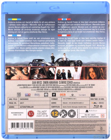 Overdrive (Zawrotna prędkość) [Blu-Ray]