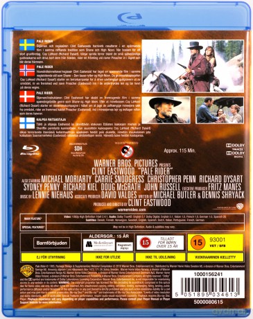 Pale Rider (Niesamowity jeździec) [Blu-Ray]