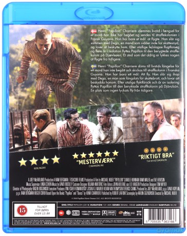 Papillon (Papillon. Motylek) [Blu-Ray]