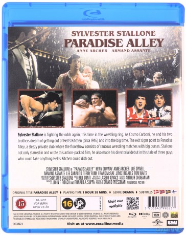 Paradise Alley (Zaułek raju) [Blu-Ray]