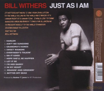 Bill Withers: Just As I Am [CD]