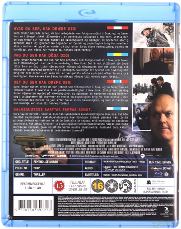 Penthouse North (Uwięziona w mroku) [Blu-Ray]