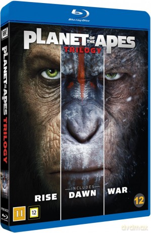 Planet of the Apes Trilogy (Geneza planety małp / Ewolucja planety małp / Wojna o planetę małp) [3xBlu-Ray]