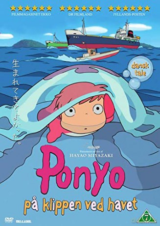 Ponyo pa klippen ved havet - DVD /Movies /Standard/DVD