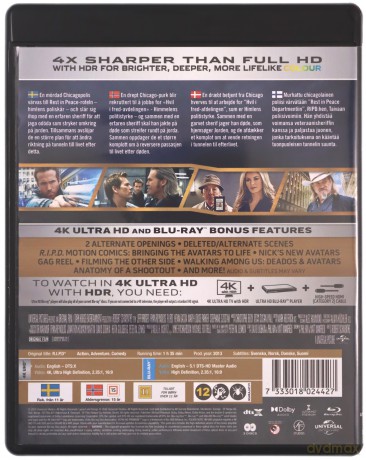 R.I.P.D. - Agenci z zaświatów [Blu-Ray 4K]+[Blu-Ray]