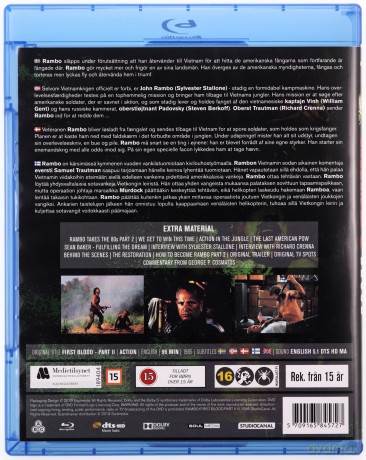 Rambo: First Blood Part 2 (Rambo 2) [Blu-Ray]