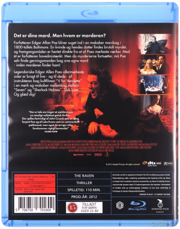 The Raven (Kruk: Zagadka zbrodni) [Blu-Ray]