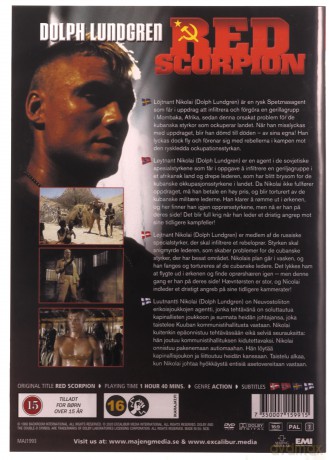Red Scorpion (Czerwony skorpion) [DVD]