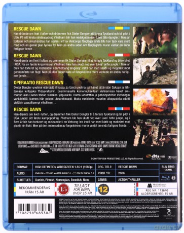 Rescue Dawn (Operacja Świt) [Blu-Ray]