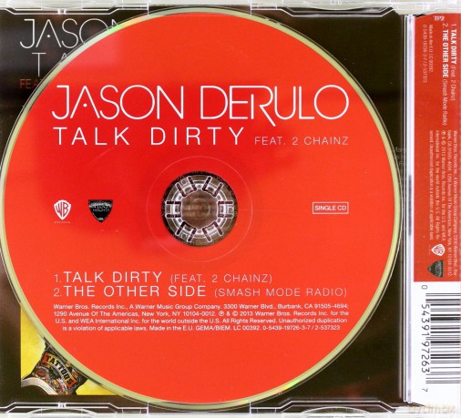 Jason Derulo Feat.2chainz: Talk Dirty (2track) [CD]