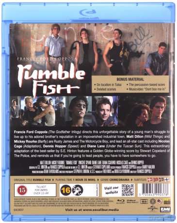 Rumble Fish [Blu-Ray]