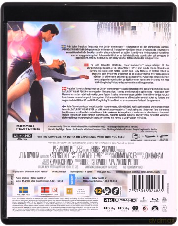 Saturday Night Fever (Gorączka sobotniej nocy) [Blu-Ray 4K]+[Blu-Ray]