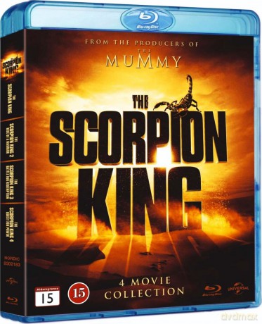 Scorpion King 1-4 (Król Skorpion 1-4) [4xBlu-Ray]