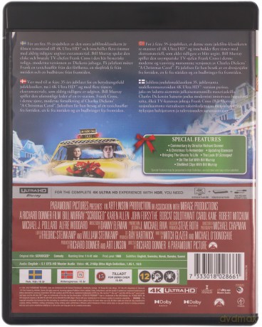 Scrooged (Wigilijny show) [Blu-Ray 4K]