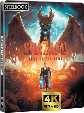 Shazam! Fury of the Gods (Shazam! Gniew bogów) (steelbook) [Blu-Ray 4K]+[Blu-Ray]
